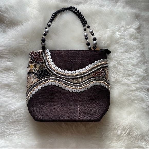 Cebu Signature Collection Vintage Handbag Brown - Picture 3 of 14